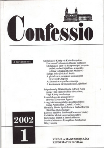 Tenke Sndor (szerk.) - Confessio 2002/1