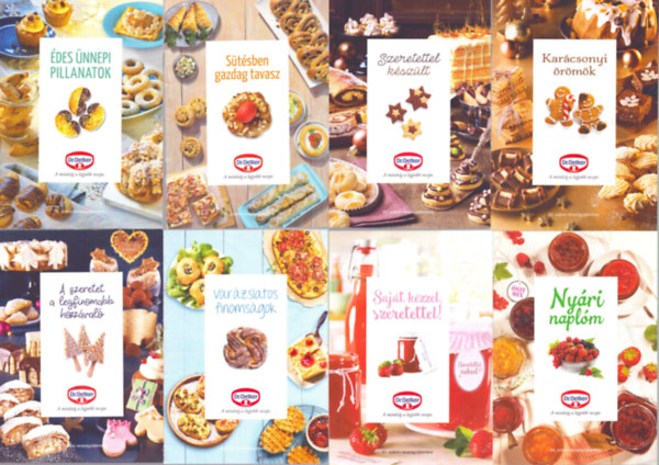 ismeretlen - 21 db Dr. Oetker receptfzet