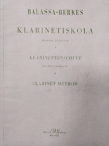 Balassa Zoltn; Berkes Tams - Klarintiskola II.