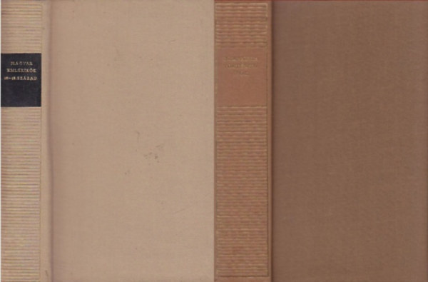 Bitskey István (szerk.) - 2 mű a Magyar Remekírók sorozatból: Humanista történetírók + Magyar emlékírók 16-18. század