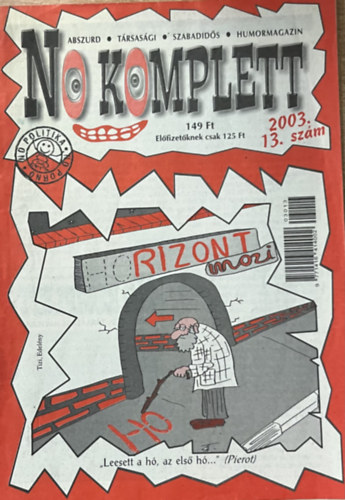 No komplett - 2003. 13. sz�m