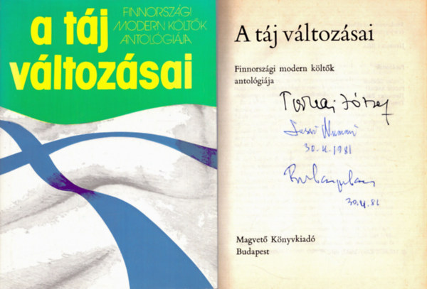 Jvorszky Bla (szerk.) - A tj vltozsai (dediklt)