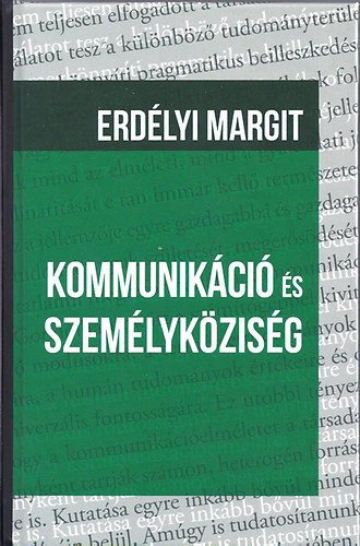 Erdlyi Margit - Kommunikci s szemlykzisg