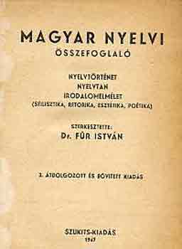 Dr. Fr Istvn - Magyar nyelvi sszefoglal