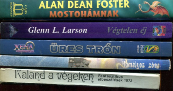 Alan Dean Foster - Glenn L. Larson és mások - 4 db fantasy regény: