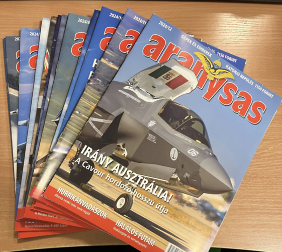 T�r�s  Istv�n (F�szerk.) - Aranysas 2024/1-12. (teljes �vfolyam, lapsz�monk�nt)