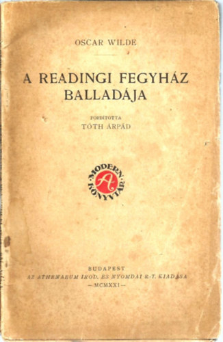 Oscar Wilde - A readingi fegyhz balladja
