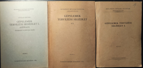 Vrs Imre, Gyulai Zoltn - Gpelemek tervezsi segdlet  knyvcsomag