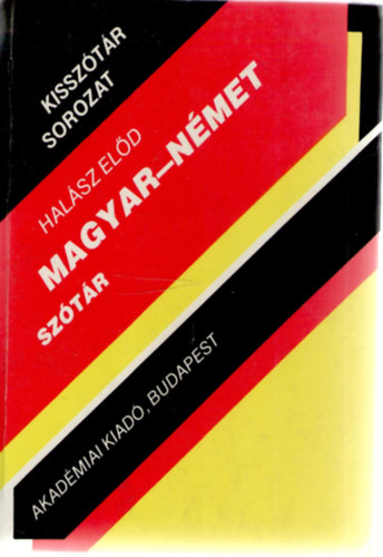 Hal�sz El�d - Magyar-n�met sz�t�r