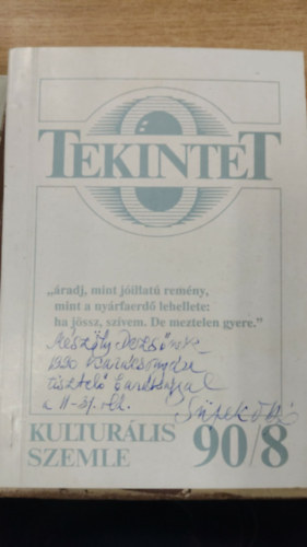 Tekintet - Kulturális szemle 90/8