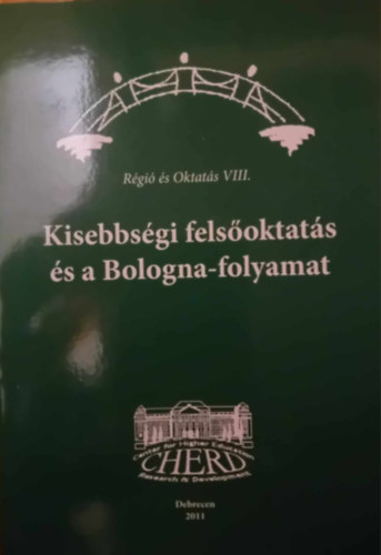 Kozma Tams, Pataki Gnygvr - Kisebbsgi felsoktats s a Bologna-folyamat
