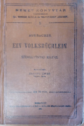Ludwig Aurbacher - Ein Volksbüchlein