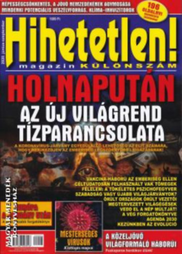 Hihetetlen! magazin (klnszm) 2020. jnius-szeptember