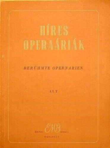 �ssze�ll�totta Varga P�l - H�res opera�ri�k -alt hangra zongorak�s�rettel-  Ber�hmte opernarien