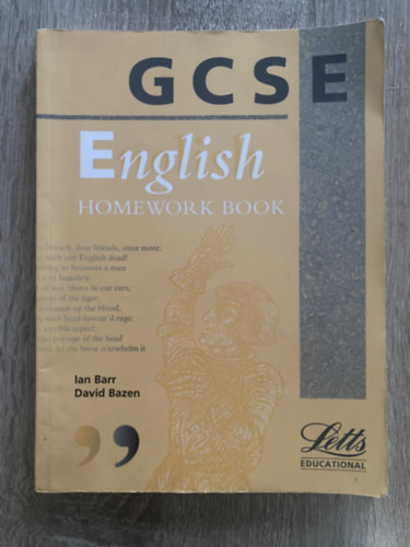Ian Barr, David Bazen - GCSE English - Homework Book (GCSE Textbooks)