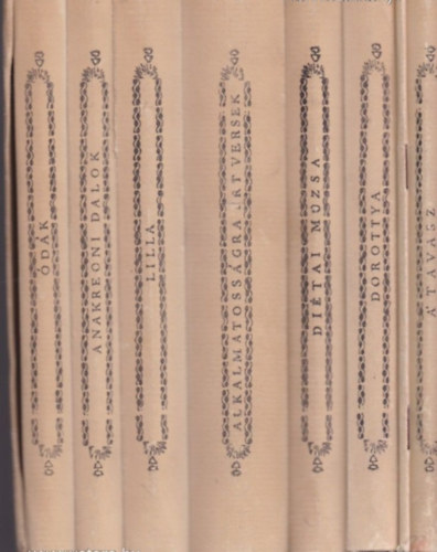 Csokonai Vitéz Mihály - Csokonai Vitéz Mihály poétikai munkái I-VII.