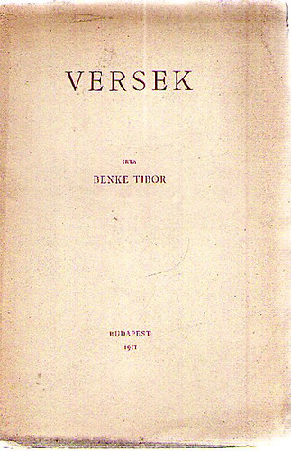 Benke Tibor - Versek