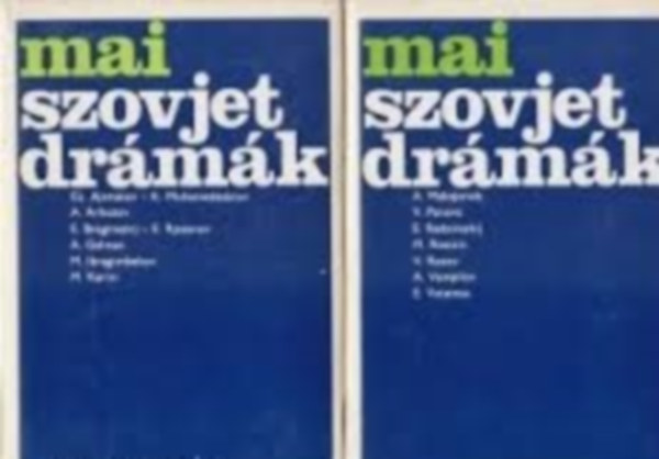 Eurpa Knyvkiad - Mai szovjet drmk I-II.