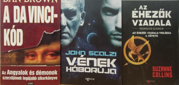Dan Brown, Suzanne Collins, John Scalzi - Kalandregny knyvcsomag