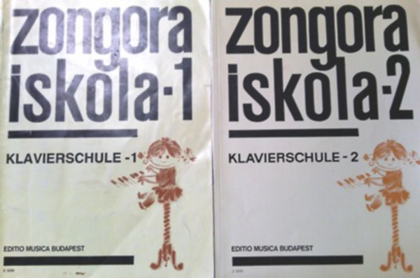 Komjáthy Aladárné; Hernádi Zsuzsa; Inselt Katalin; Kassai Mária - Zongoraiskola- Klavierschule I-II.