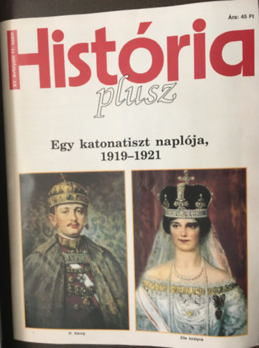 Glatz Ferenc  (szerk.) - Histria Plusz XV. vfolyam 11. szm