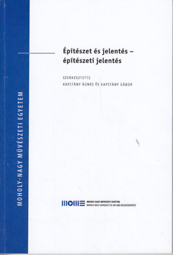 Kapitny gnes - Kapitny Gbor (szerk.) - ptszet s jelents - ptszeti jelents