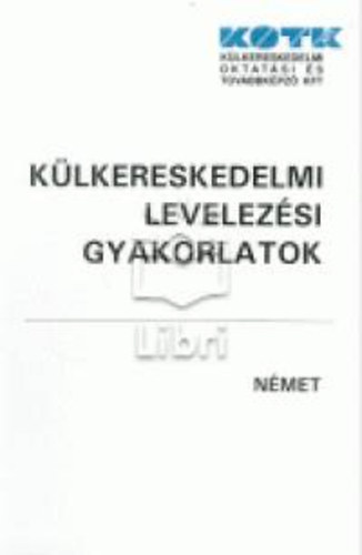 Zachneski Jzsefn - Klkereskedelmi levelezsi gyakorlatok - Nmet