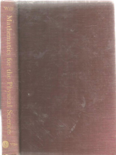 Mathematics for the physical sciences