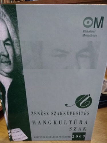 Zenész szakképesítés hangkultúra szak központi tantárgyi programja