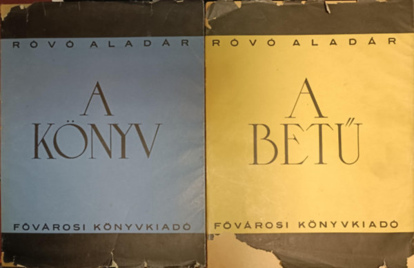 Rv Aladr - A knyv + A bet (2 m)