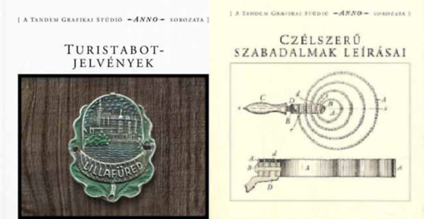 Tandem Grafikai St�di� - Anno sorozat -magyarorsz�gi helyt�rt�net - 2 k�tet