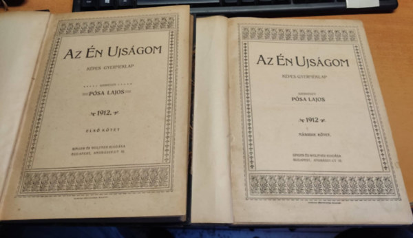 P�sa Lajos - Az �n ujs�gom - 1912 - I-II.