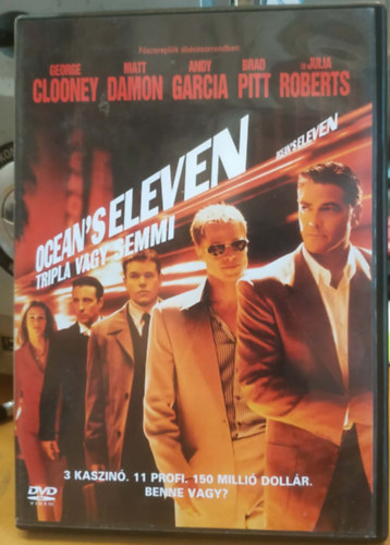 George Clooney, Matt Damon, Brad Pitt - Ocean's Eleven - Tripla vagy semmi (1 DVD)