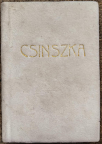 Csinszka versei (minik�nyv)