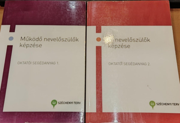 Flpn Dr. Erd Mria (szerk.), Fehr gota (szerk.) - 2 db Oktati segdanyag 1-2. (I-II.): 1.: Mkd nevelszlk kpzse + 2.: j nevelszlk kpzse