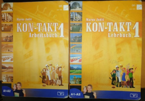 Maros Judit - Kon-Takt 1: Arbeitsbuch (NT-56541/M/NAT) + Lehrbuch A1-A2 (NT-56541/NAT) (2 ktet)