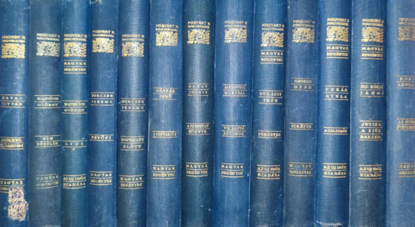 Havas István, Majthényi György, Herczeg Ferenc, Gáspár Jenő, Babay József - 13db Magyart a magyarnak-Magyar regények könyv - Havas István-Akikkel találkoztam; Majthényi György-Nem nősülök; Lizi; Herczeg Ferenc-Petőfi; Napkelte előtt!; Gáspár Jenő-A vestaszűz; Babay József-A szeretet könyve; stb. (annotáció