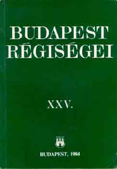 Budapest régiségei XXV.