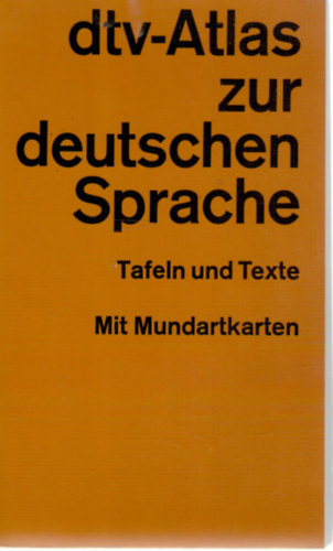 Werner Knig - DTV-Atlas zur deutschen Sprache (Tafeln und Texte)