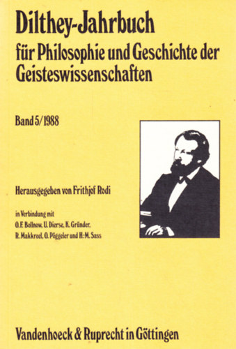 Frithjof Rodi (Hg.) - Dilthey-Jahrbuch fr Philosophie und Geschichte der Geisteswissenschaften. Band 5/1988