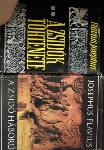 Flavius Josephus - A zsidó háború - A zsidók története 2db Flavius Josephus könyv