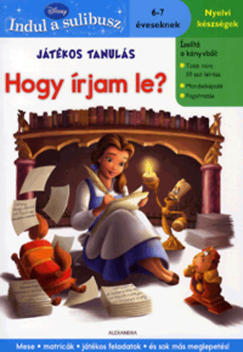 Játékos tanulás - Hogy írjam le? (Hercegnők) - 6-7 éveseknek