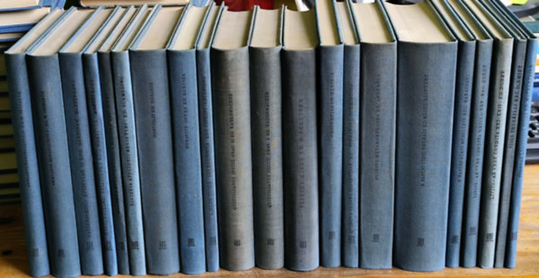 Ioannis Lodovici Vivis Valentini, T. Livius, Publius Papinius Statius, P. Naso Ovidius, Quintilianus, C. Iulius Victor, Horatius (Q. Horatii Flacci), M.Valerius Martialis, Hildebertus, Ammianus Marcel - Bibliotheca Teubneriana - 3. k�nyvcsomag (21 k�tet)