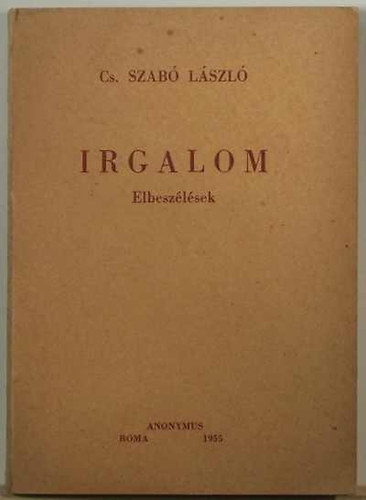 Cs. Szab Lszl - Irgalom (elbeszlsek)