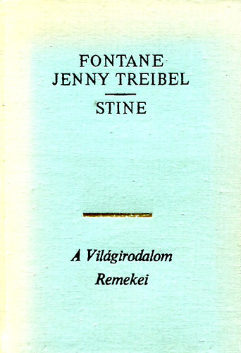 Theodor Fontane - Jenny Treibel-Stine