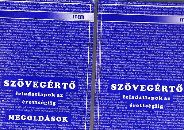 Szvegrt feladatlapok az rettsgiig + megoldsok