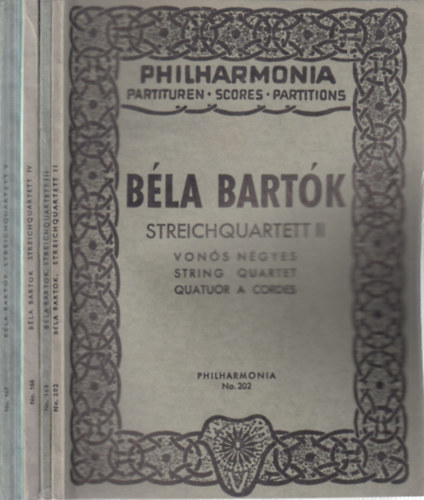 B�la Bart�k - Streichquartett II-V. (von�s n�gyes)