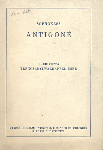 Sophokles - Antigon