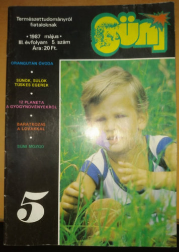 Udvari Gbor - Sni 1987 mjus III. vfolyam 5. szm - Termszettudomnyrl fiataloknak