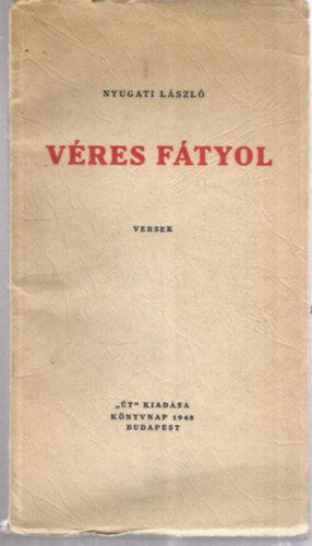 Nyugati Lszl - Vres ftyol